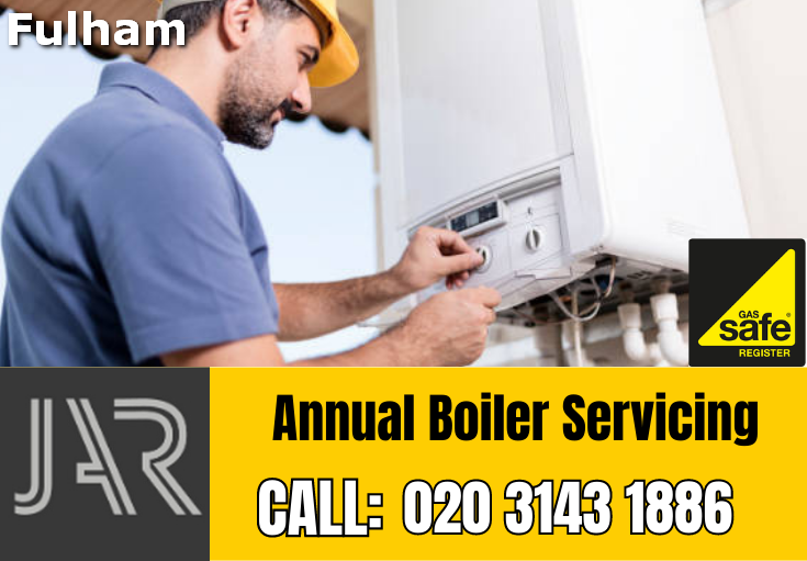 annual boiler servicing Fulham