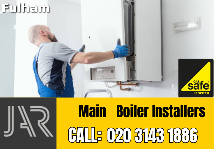 Main boiler installation Fulham